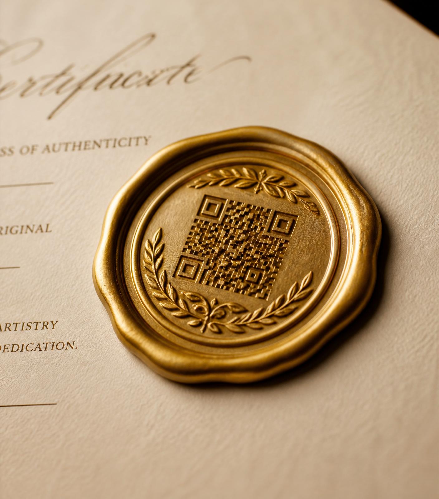 Attestato con sigillo e verifica pubblica